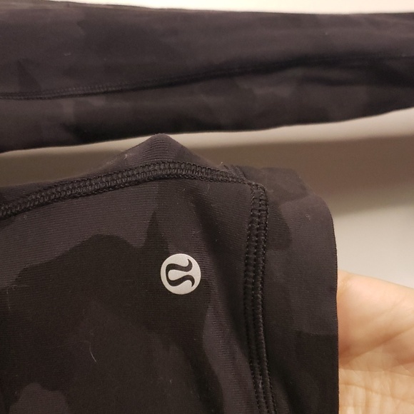 Lululemon Its Rulu Run Cropped Half-ZipHeritage 365 Camo Deep Coal Multi 6 - Picture 10 of 12